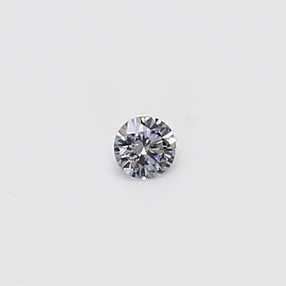 Round Fancy Light Gray Blue Natural Diamond 0.05ct SI1 loose diamond