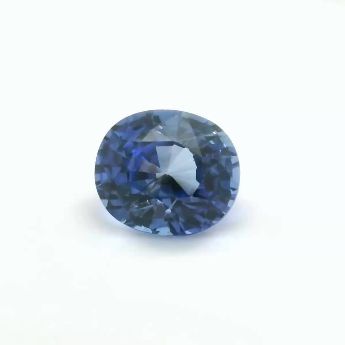 Oval Blue Sapphire 3.01ct loose gemstone