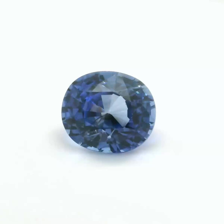 Oval Blue Sapphire 3.01ct loose gemstone