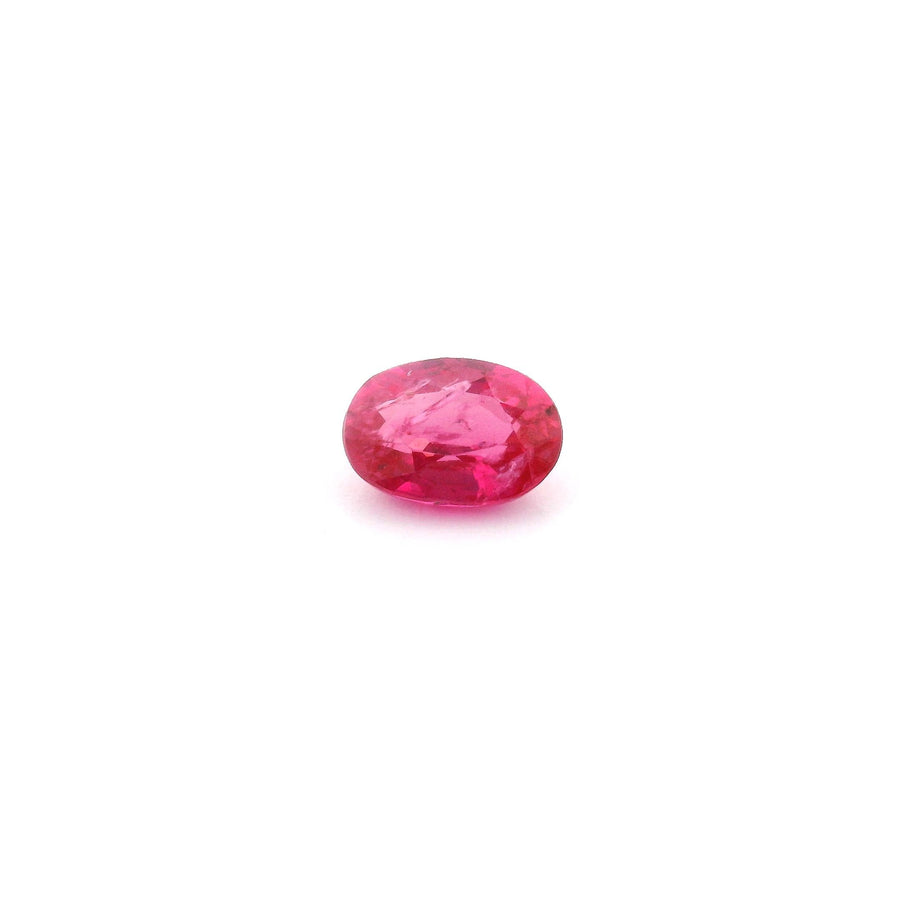 Oval Red Ruby 0.69ct loose gemstone