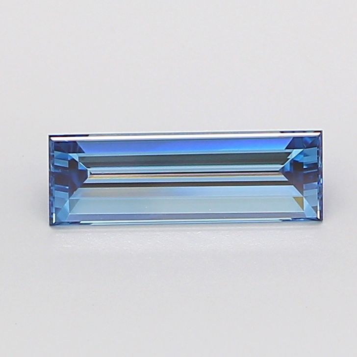 Baguette Fancy Intense Blue Lab-grown Diamond 1.87ct VS1 loose diamond