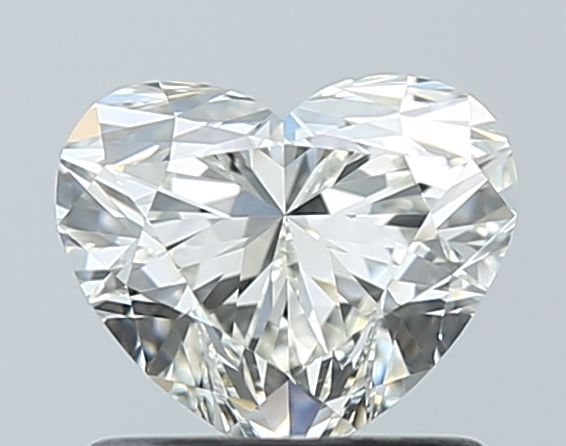 Heart Natural Diamond 0.90ct I VVS1