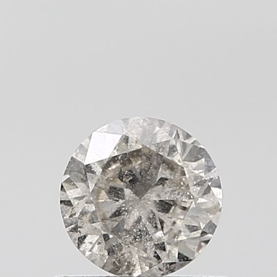 Round Salt And Pepper Lab-grown Diamond 0.5ct I2 loose diamond