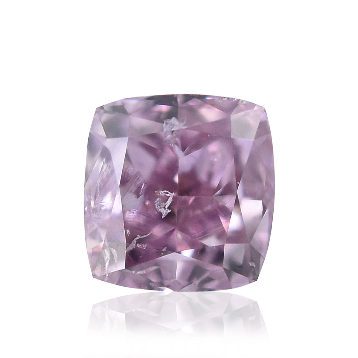Cushion Fancy Deep Purple Pink Natural Diamond 0.29ct I2 loose diamond