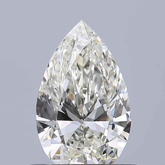 Pear Natural Diamond 0.53ct H IF