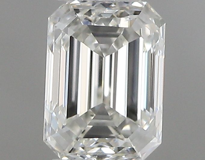 Emerald Natural Diamond 0.41ct H VVS2