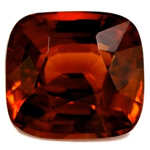 Cushion Orange Garnet 8.25ct loose gemstone
