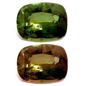 Cushion Green Alexandrite 0.69ct loose gemstone