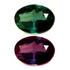 Oval Green Alexandrite 0.13ct loose gemstone
