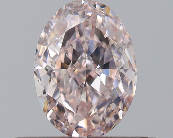Oval Light Pink Natural Diamond 0.41ct VS1 loose diamond
