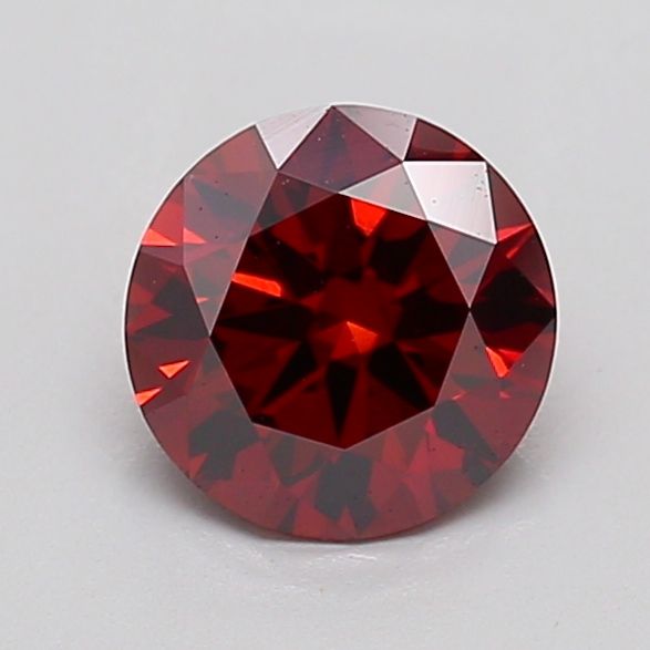 Round Fancy Deep Orange Lab-grown Diamond 1.01ct VS2 loose diamond