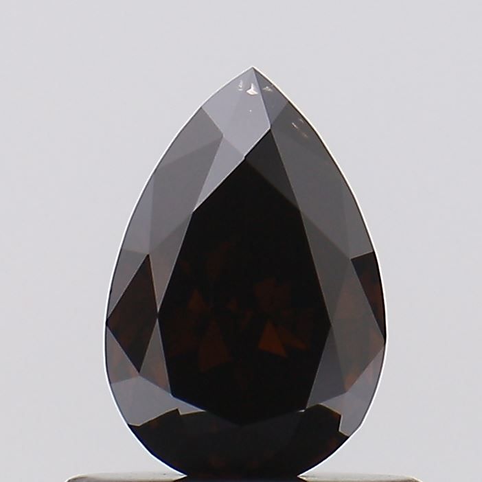 Pear Fancy Deep Brown Lab-grown Diamond 0.3ct VS2 loose diamond