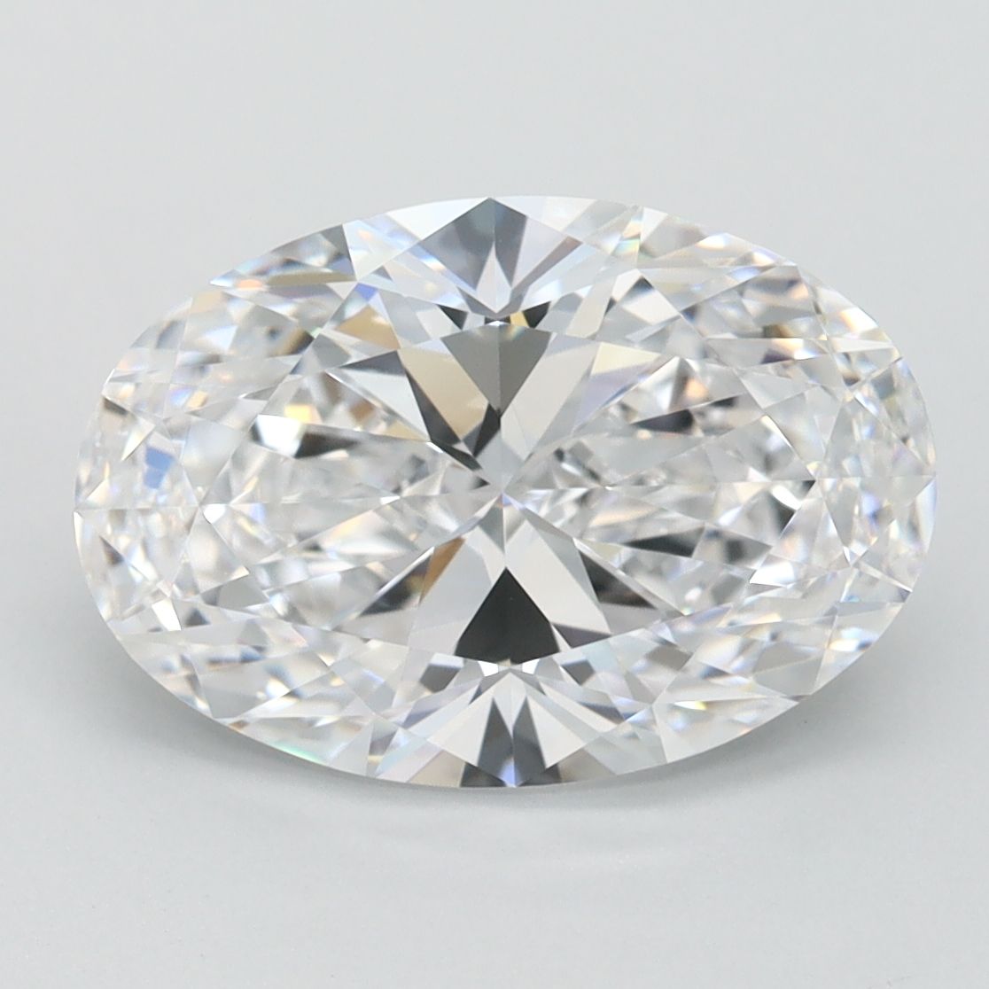 Oval Lab-Grown Diamond 2.71ct D IF