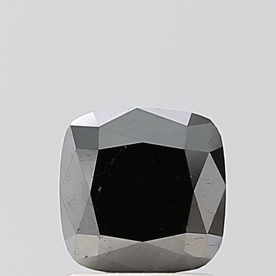 Cushion Black Natural Diamond 1.58ct VVS2 loose diamond