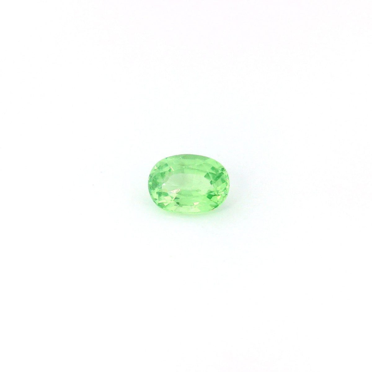 Oval Green Garnet 0.49ct loose gemstone