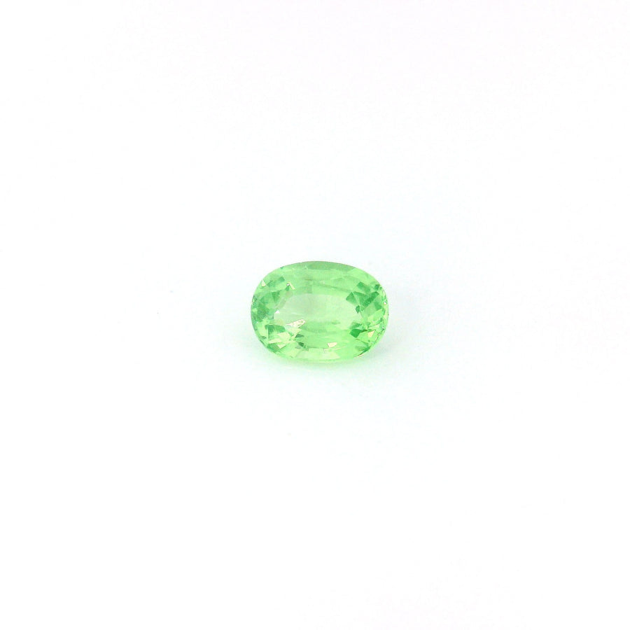 Oval Green Garnet 0.49ct loose gemstone