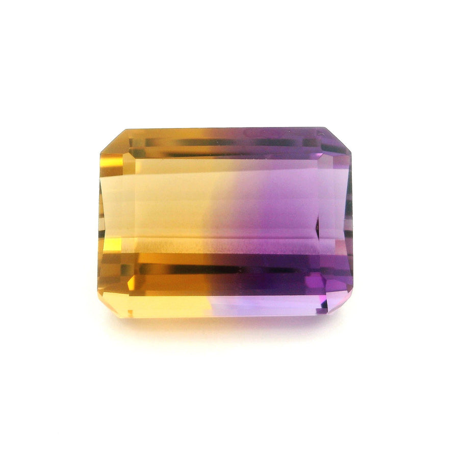 Octagonal Bi_color Ametrine 27.19ct loose gemstone
