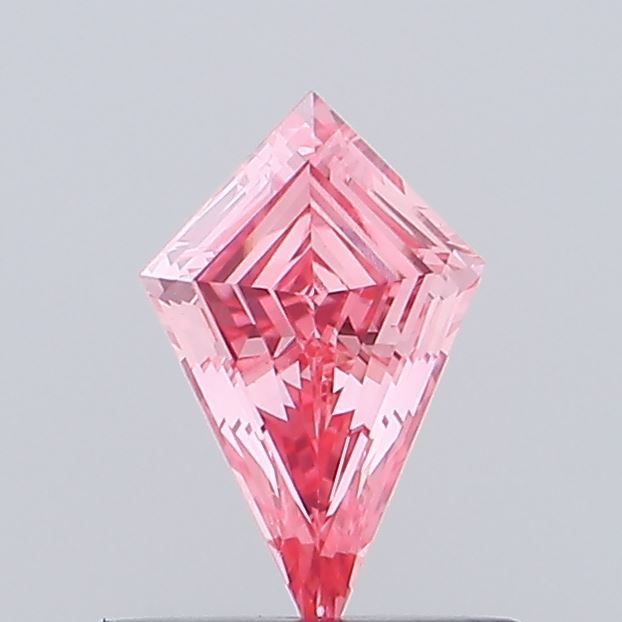 Kite Fancy Vivid Pink Lab-grown Diamond 0.48ct VVS2 loose diamond