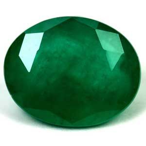 Oval Green Emerald 3.74ct loose gemstone