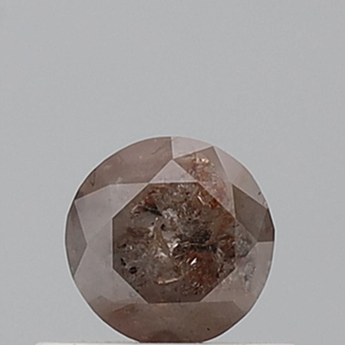 Round Salt And Pepper Natural Diamond 0.49ct VS2 loose diamond