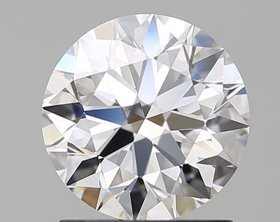 Round Natural Diamond 1.41ct D VVS2