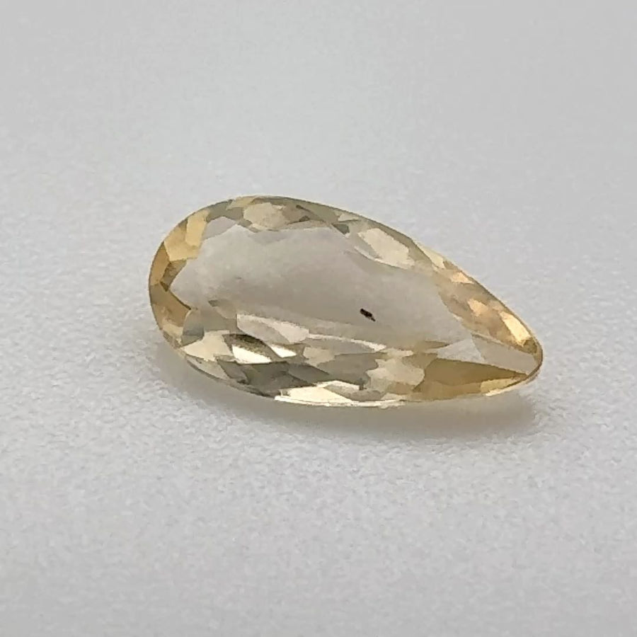 Pear Yellow Topaz 0.655ct loose gemstone