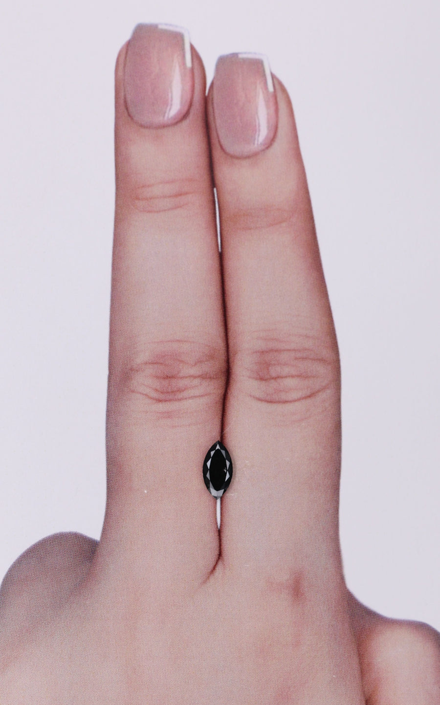 Marquise Fancy Black Natural Diamond 0.4ct VVS2 loose diamond