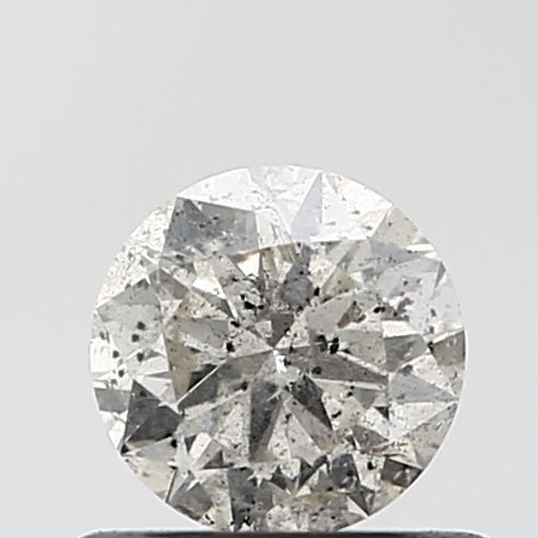 Round Salt And Pepper Natural Diamond 0.52ct VVS1 loose diamond