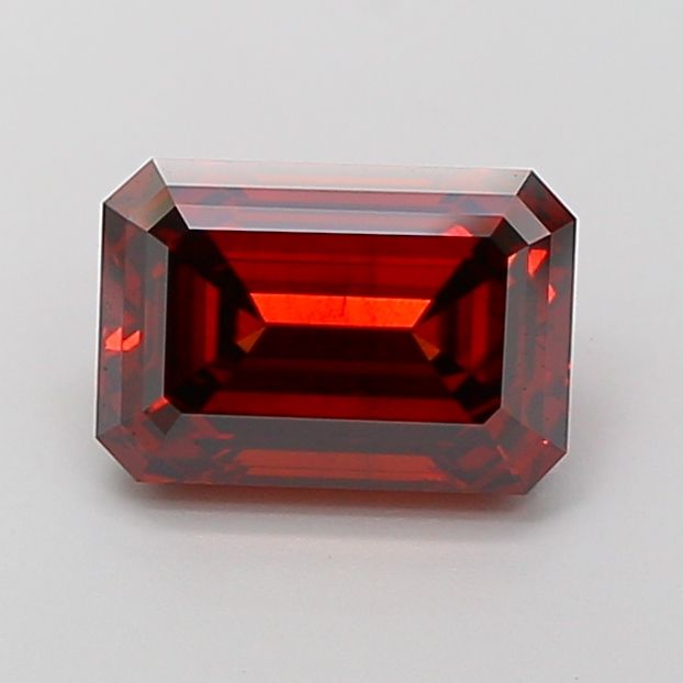 Emerald Fancy Deep Orange Lab-grown Diamond 2.71ct VS2 loose diamond