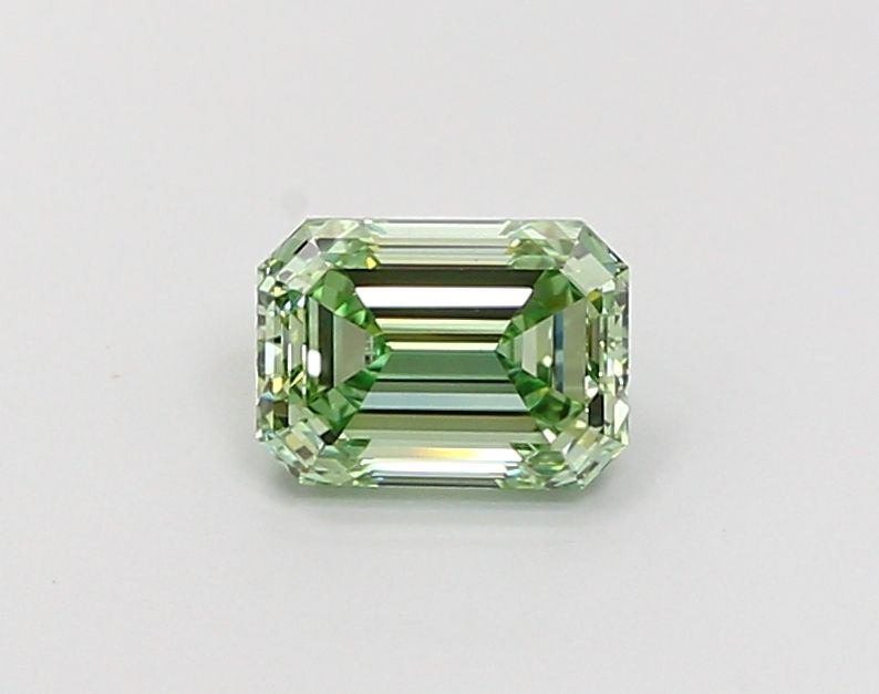 Emerald Fancy Intense Green Lab-grown Diamond 1.08ct VS1 loose diamond