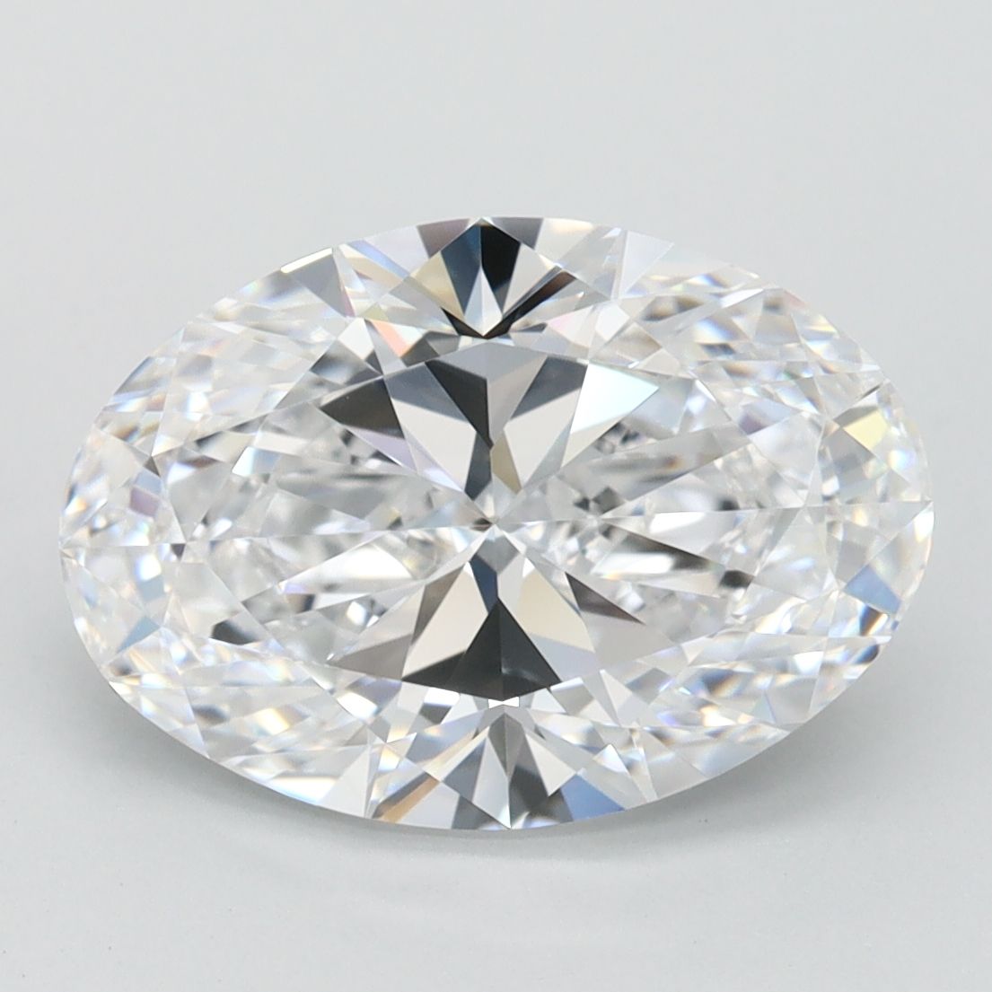Oval Lab-Grown Diamond 2.84ct D IF