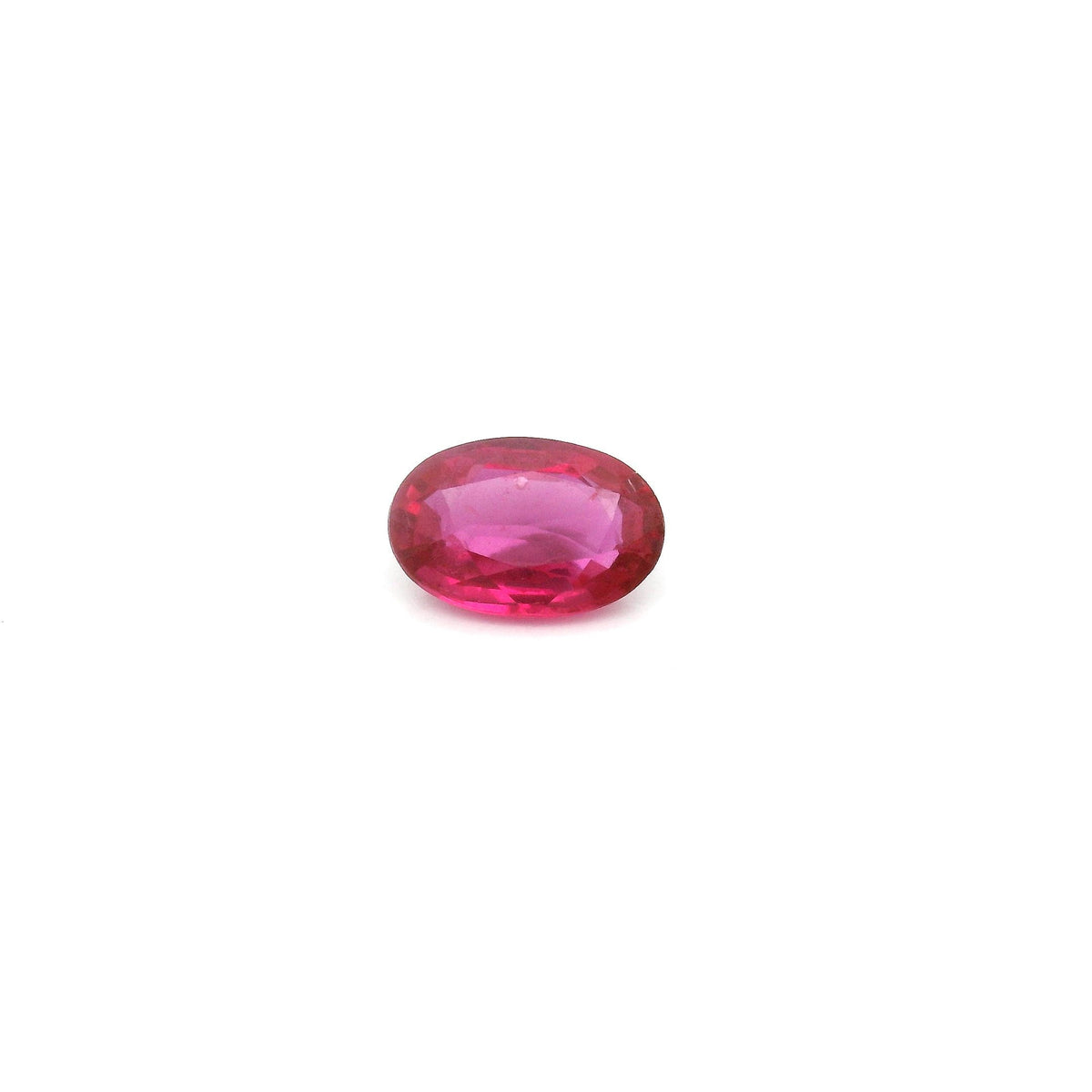 Oval Red Ruby 0.54ct loose gemstone