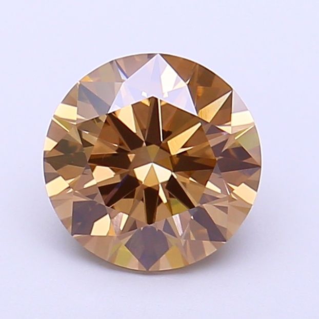 Round Fancy Brown Lab-grown Diamond 1.56ct VVS2 loose diamond