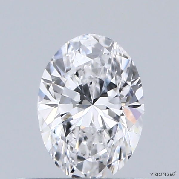 Oval Lab-Grown Diamond 0.43ct D VVS1