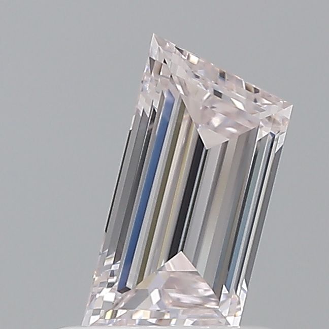 Trapezoid Very Light Pink Natural Diamond 0.58ct VVS2 loose diamond
