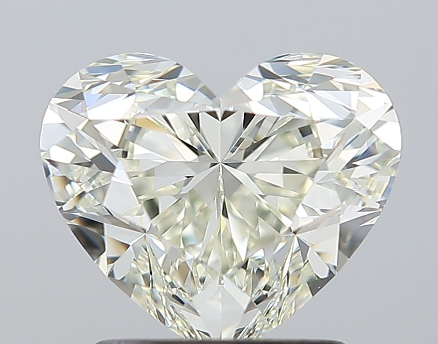 Heart Natural Diamond 1.70ct J VVS2