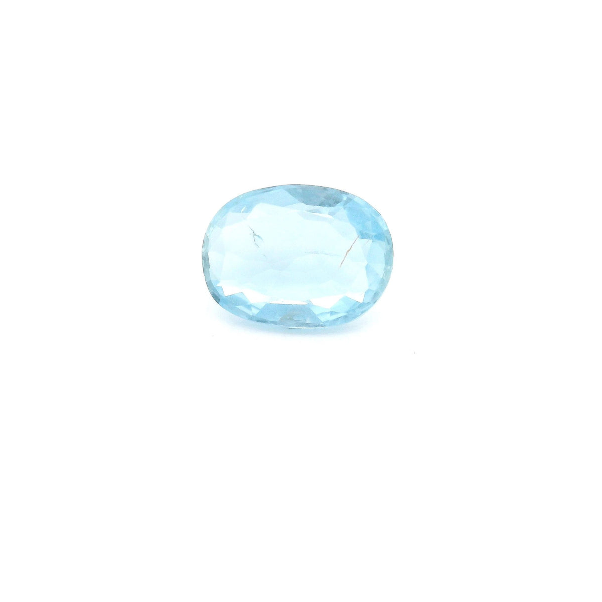 Oval Blue Aquamarine 0.96ct loose gemstone
