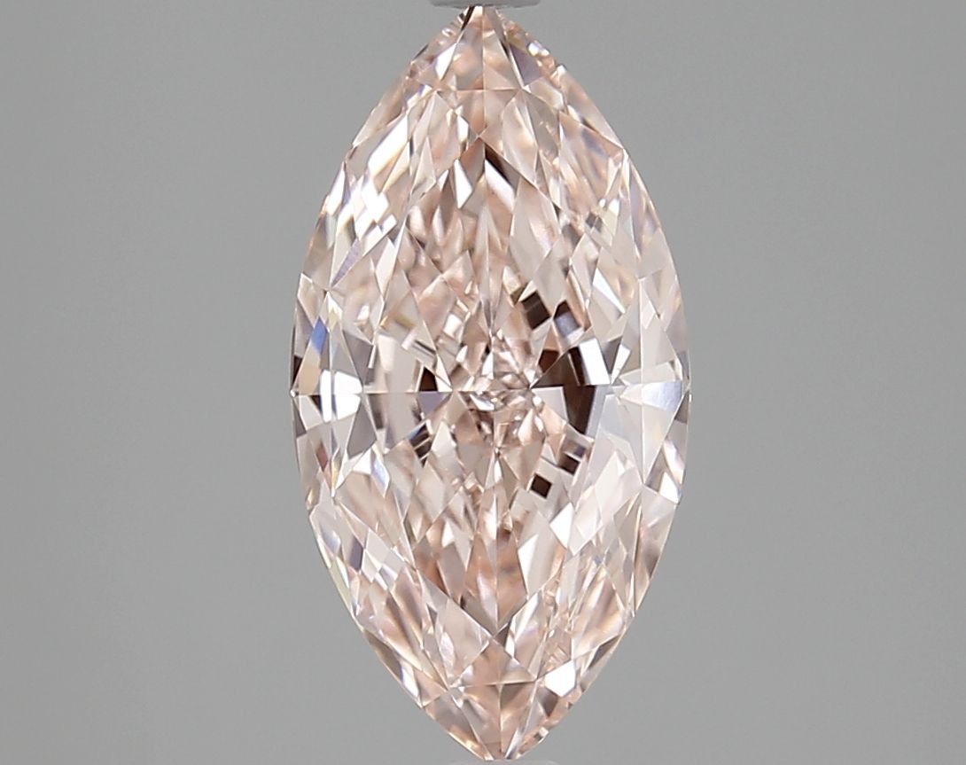 Marquise Fancy Vivid Pink Lab-grown Diamond 2.56ct VVS2 loose diamond