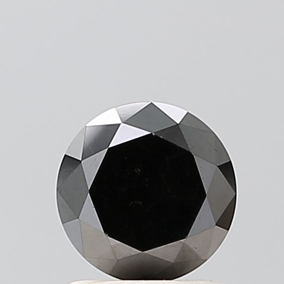 Round Black Natural Diamond 1.46ct VVS2 loose diamond