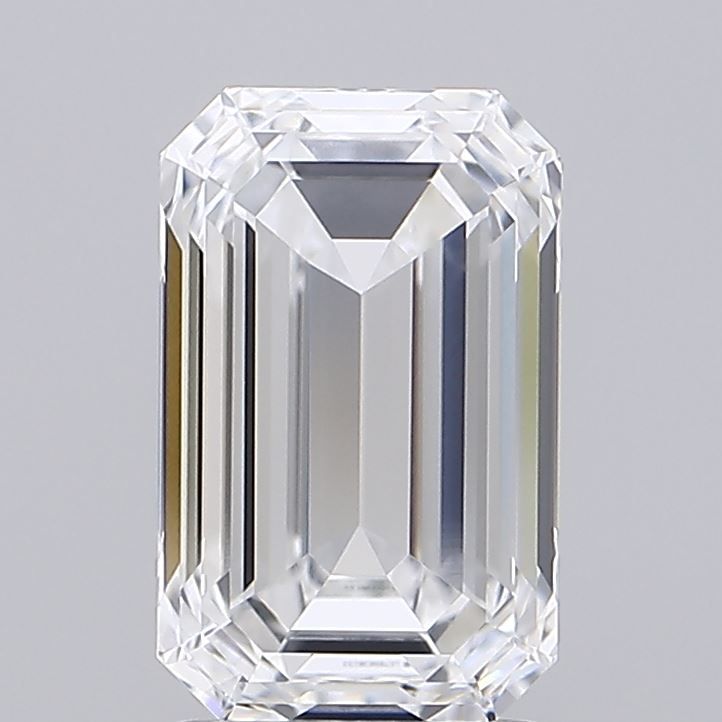 Emerald Lab-Grown Diamond 2.52ct D IF