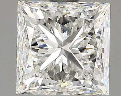 Princess Natural Diamond 1.90ct H VVS2