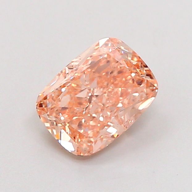 Cushion Fancy Orangey Brown Lab-grown Diamond 1.16ct VS2 loose diamond