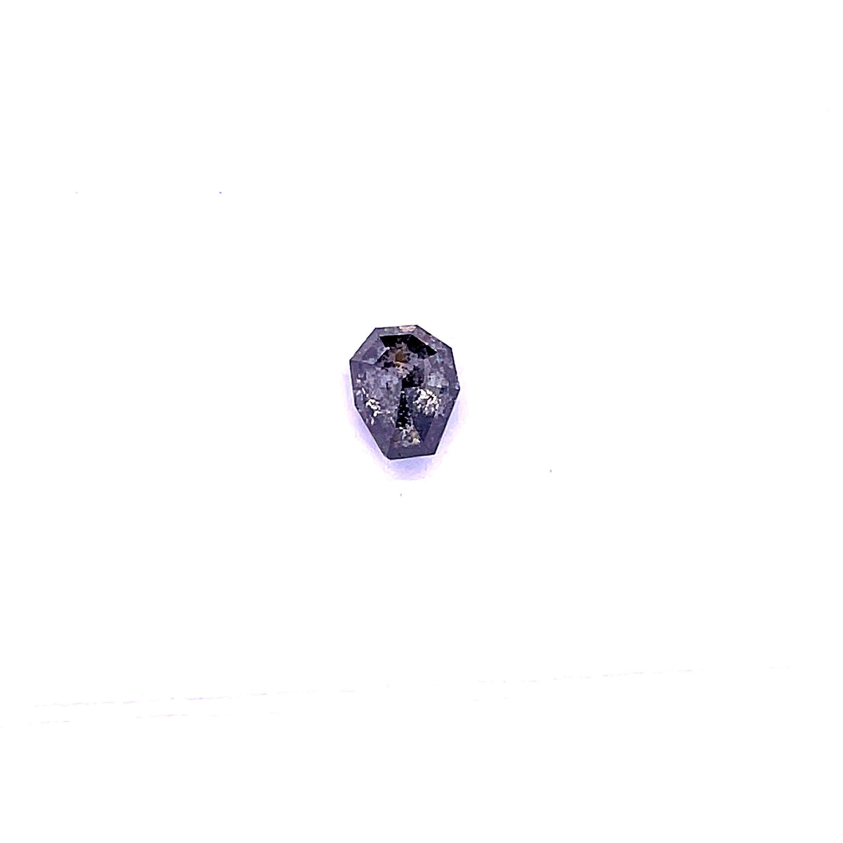 Shield Salt And Pepper Natural Diamond 0.72ct loose diamond