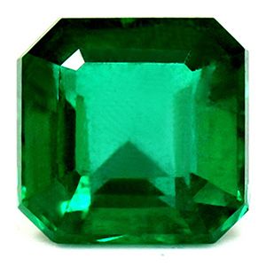 Emerald Green Emerald 0.77ct loose gemstone