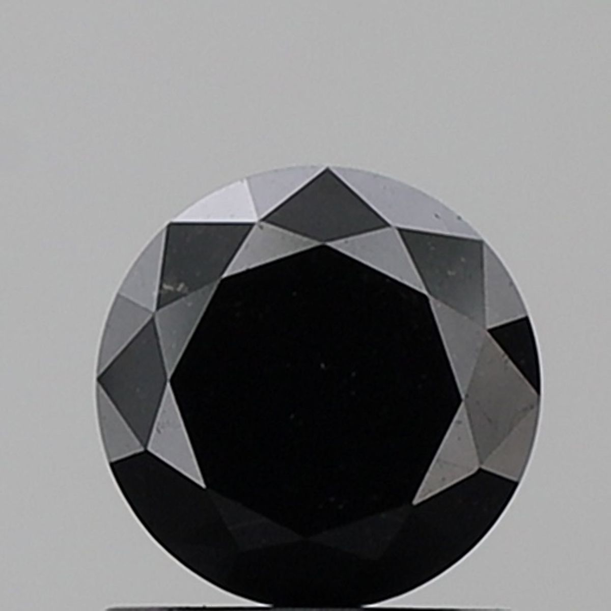Round Black Natural Diamond 1.12ct VVS2 loose diamond