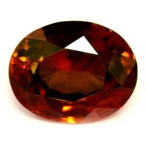 Oval Orange Garnet 2.54ct loose gemstone