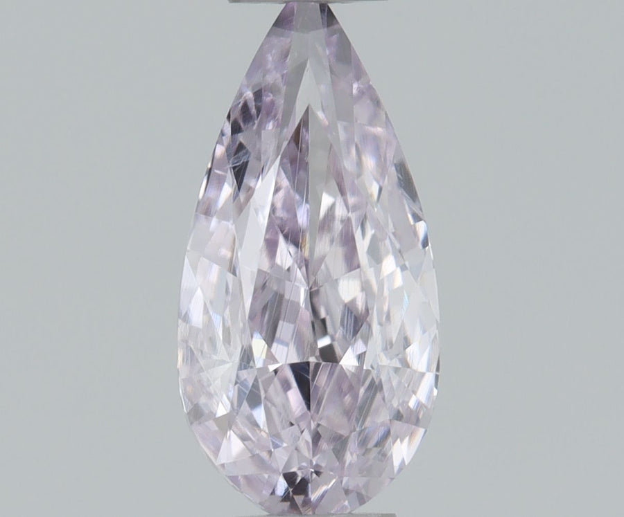 Pear Fancy Light Pinkish Purple Natural Diamond 0.28ct SI2 loose diamond