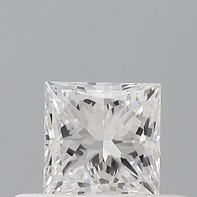 Princess Natural Diamond 0.40ct F VVS2