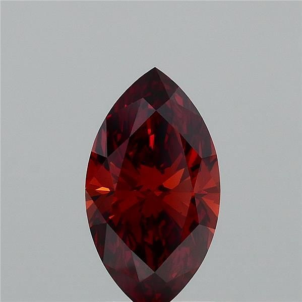 Marquise Fancy Vivid Orange Lab-grown Diamond 1.51ct VS1 loose diamond