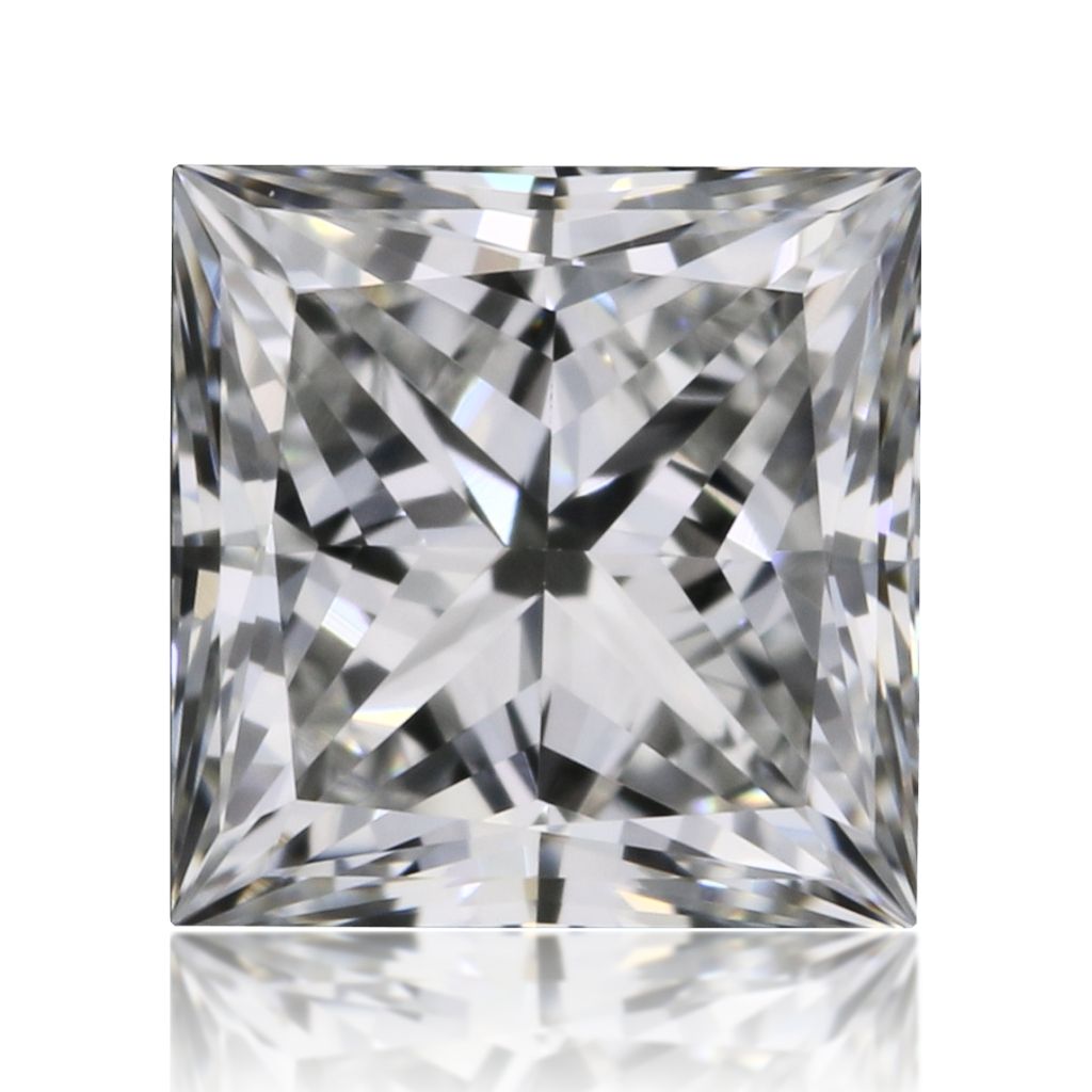 Princess Natural Diamond 0.41ct E IF